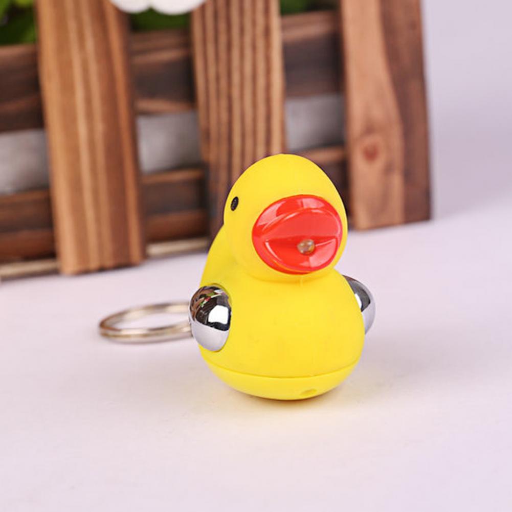 Shock Pen Prank Toy - Gag Gift Electric Shock Duck Keychain