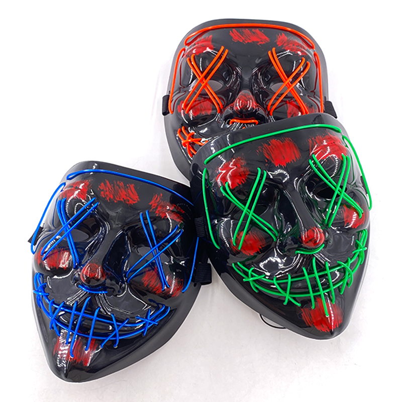 Led Purge Mask Halloween - Wholesale 10pcs Masque LED Purge Mask