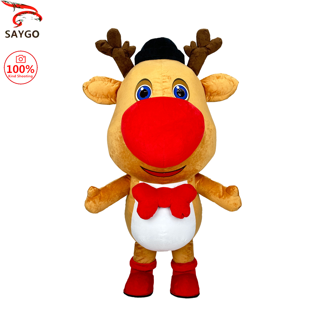 Costumes - SAYGO Christmas Deer Inflatable Plush Costume
