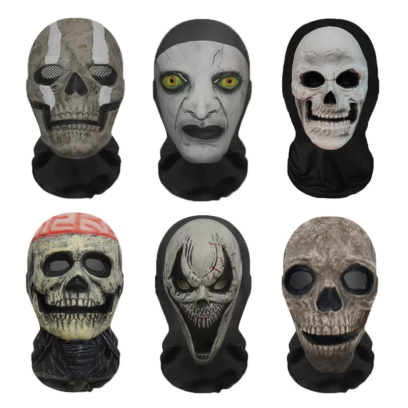 Led Purge Mask Halloween - Halloween Ghost Face 3D Mask Balaclava