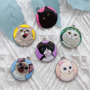 10pcs cartoon animal cat ename - огляд і ціна Party Supplies