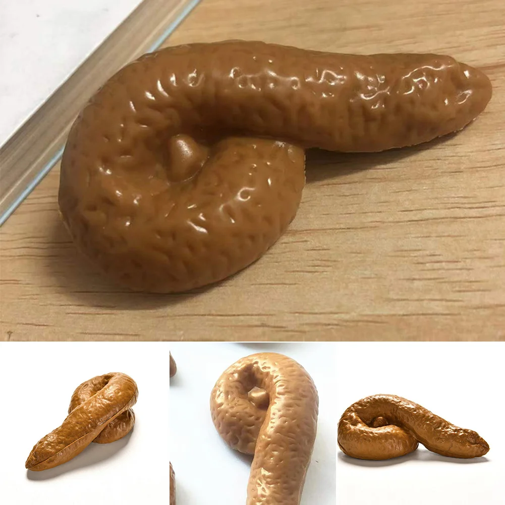 3pcs Realistic Soft Fake Dog P - огляд і ціна Fake Poop Gag Gift