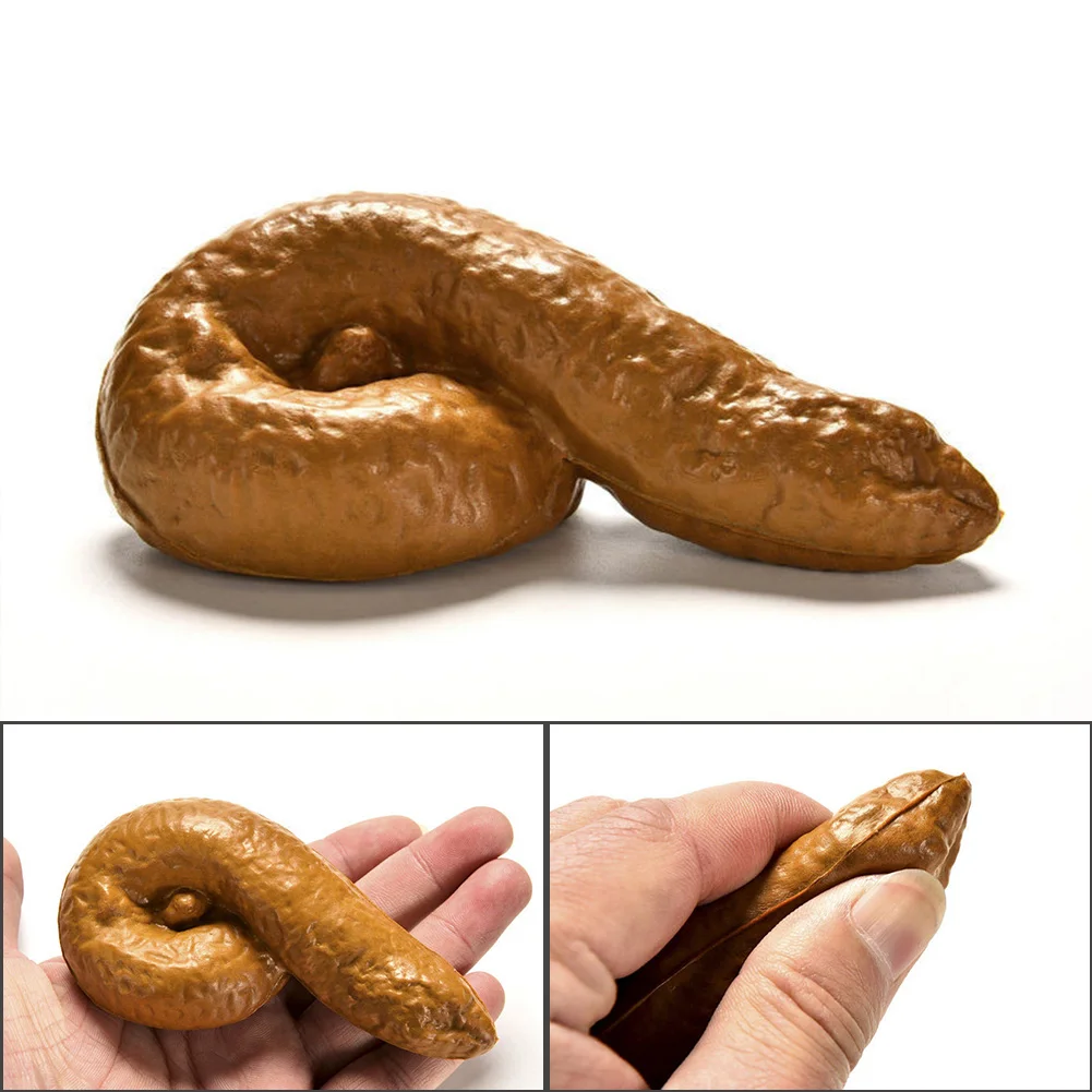 3pcs Realistic Soft Fake Dog P - огляд і ціна Fake Poop Gag Gift