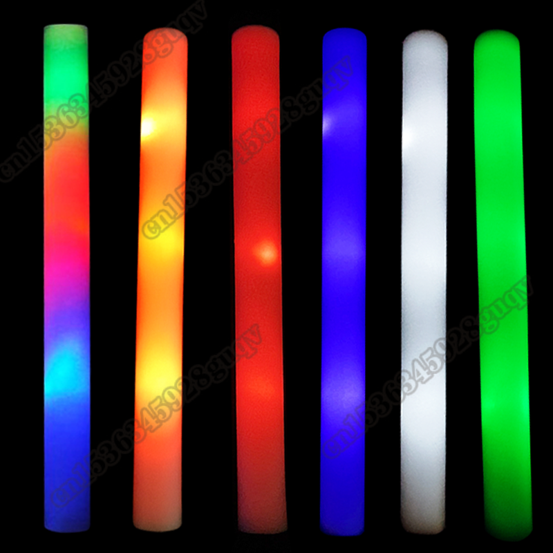 30/60pcs LED Glow Foam Stick F - огляд і ціна Flashing Led Foam Sticks Party