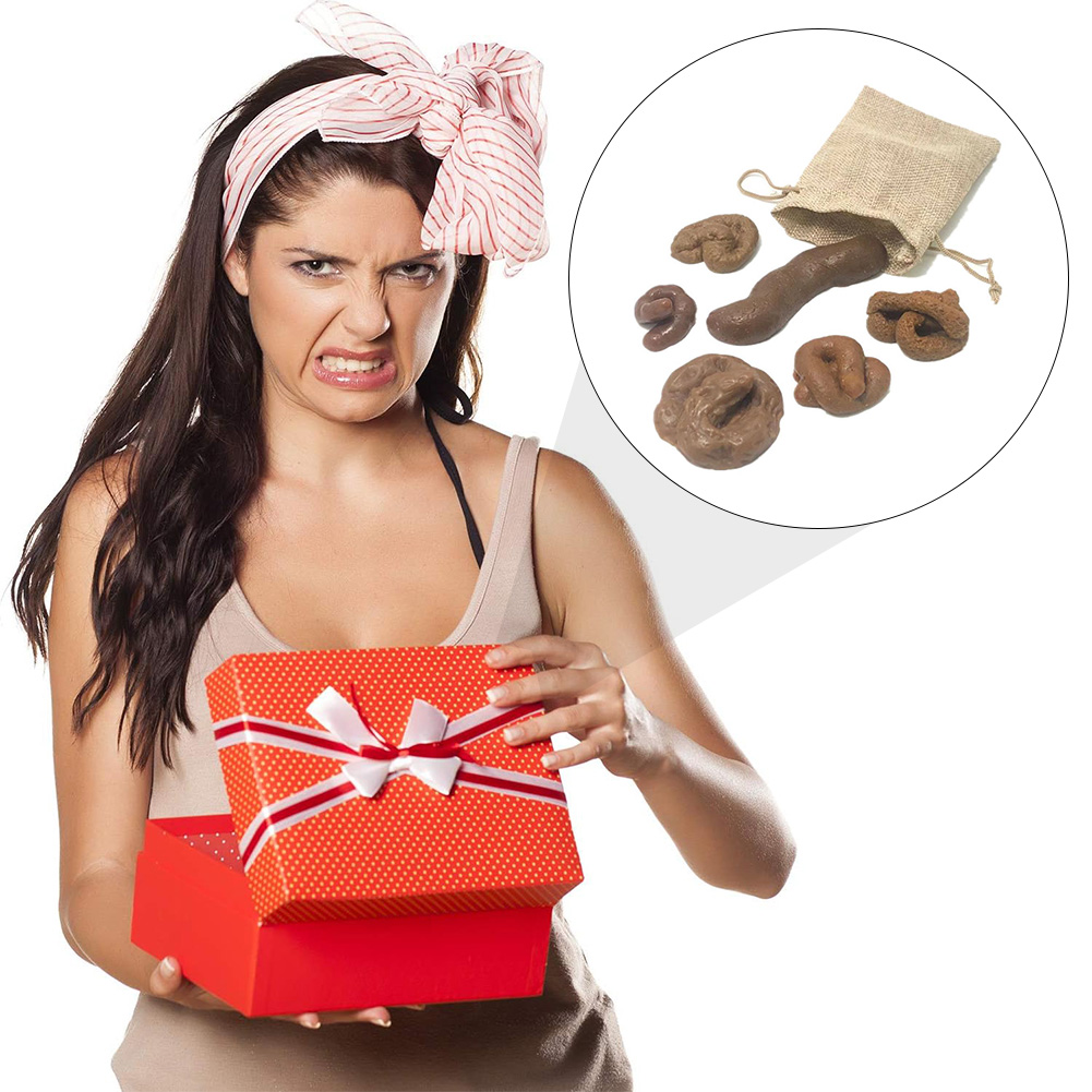 6Pcs/Set Poop Prank Toy Differ - огляд і ціна Fake Poop Gag Gift