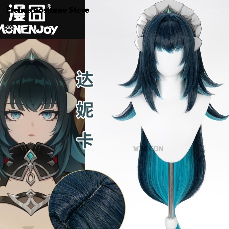 Halloween Genshin Impact Danic - огляд і ціна Anime Cosplay Wig Heat Resistant