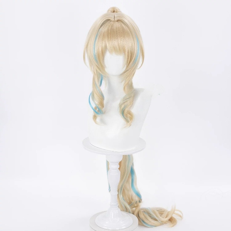 Game Genshin Impact Vesna Stri - огляд і ціна Anime Cosplay Wig Heat Resistant