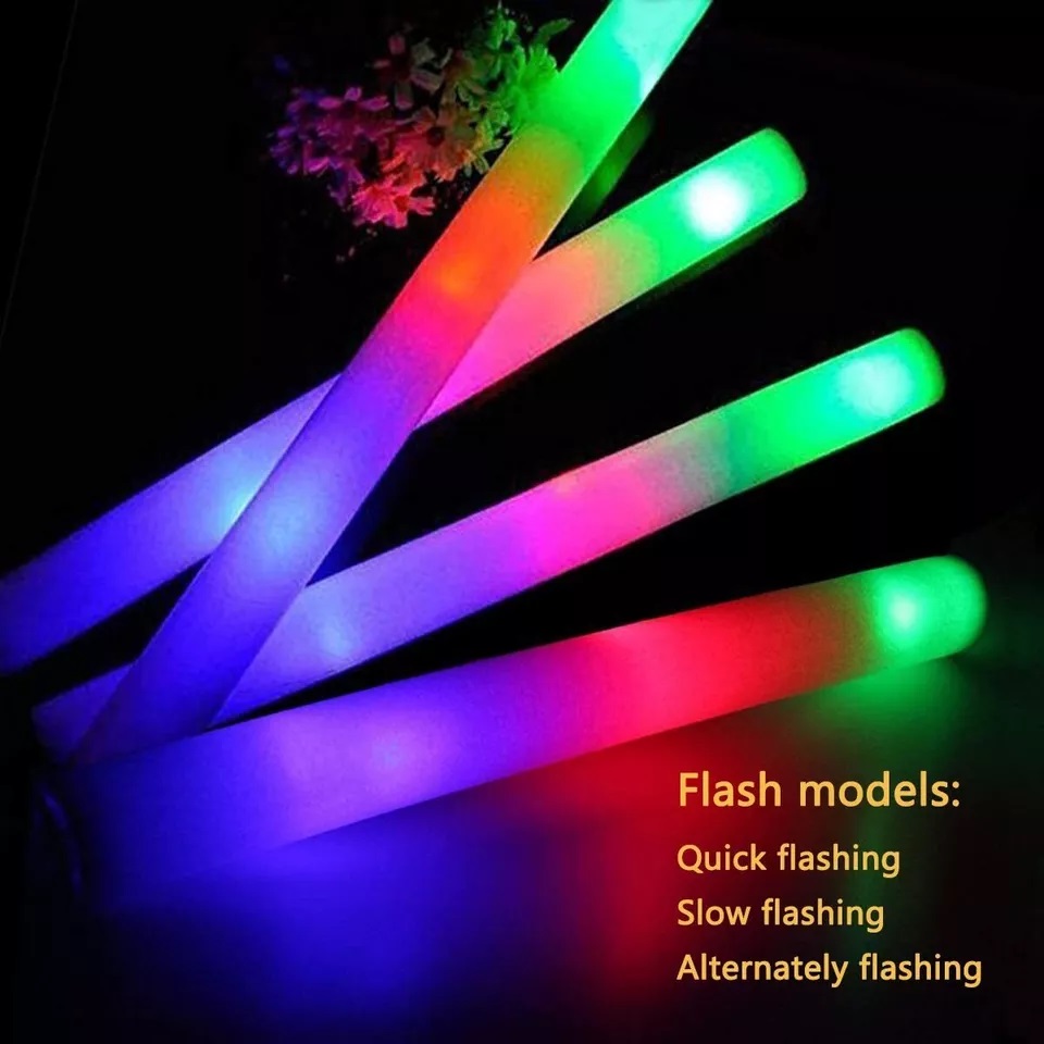Glow Sticks Bulk 100Pack LED L - огляд і ціна Flashing Led Foam Sticks Party