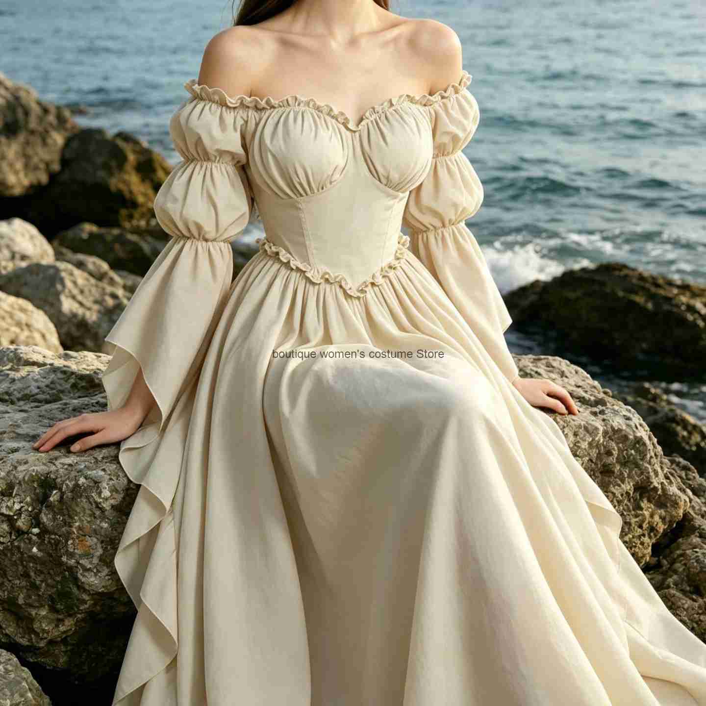 New Medieval Renaissance Gown  - огляд і ціна Medieval Renaissance Dress Women