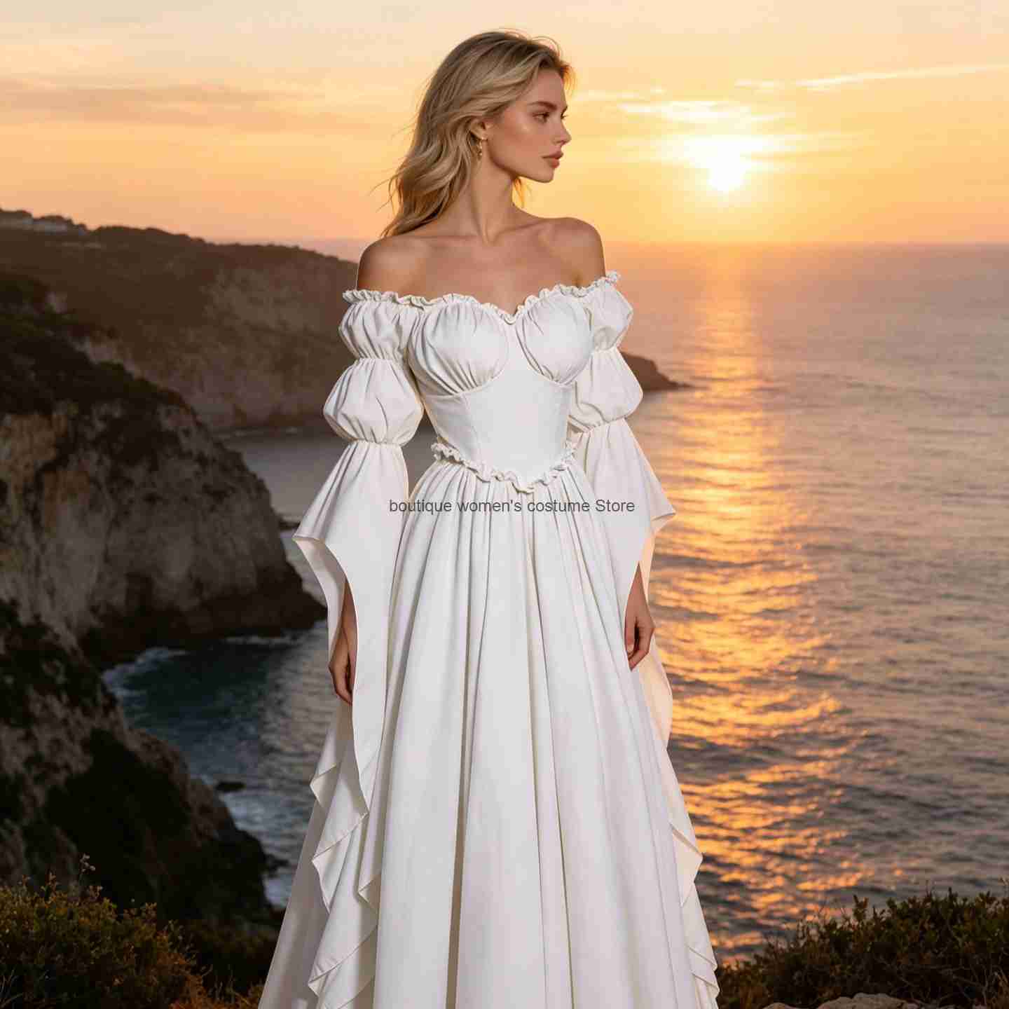 New Medieval Renaissance Gown  - огляд і ціна Medieval Renaissance Dress Women