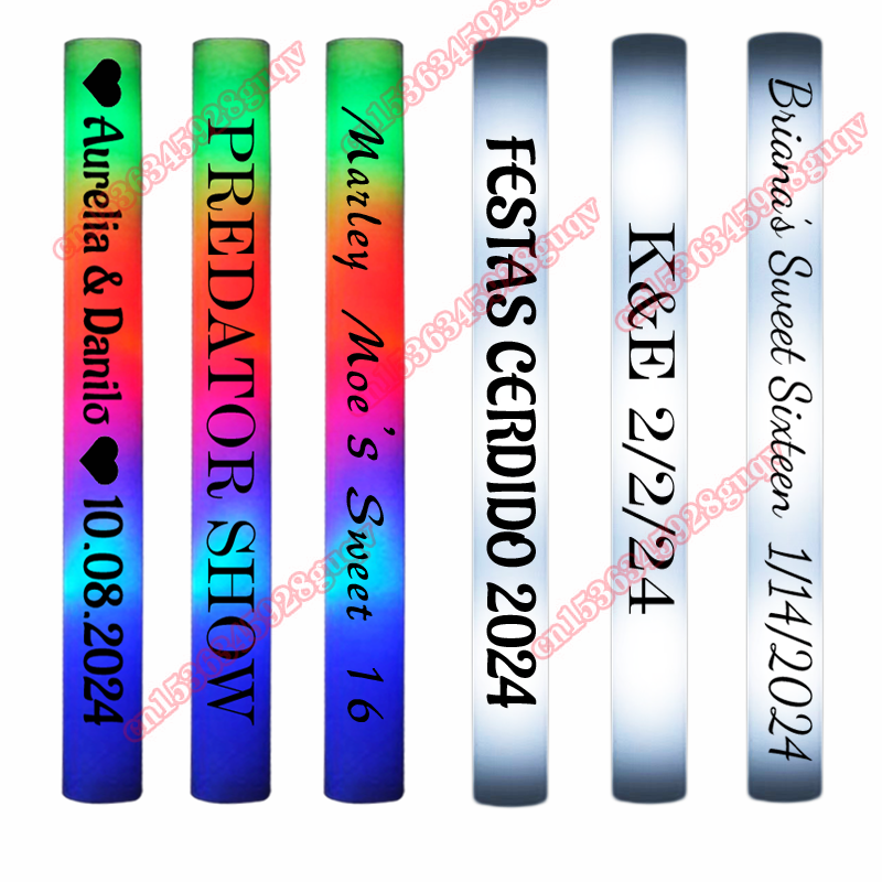 30Pcs LED Foam Sticks White Li - огляд і ціна Flashing Led Foam Sticks Party