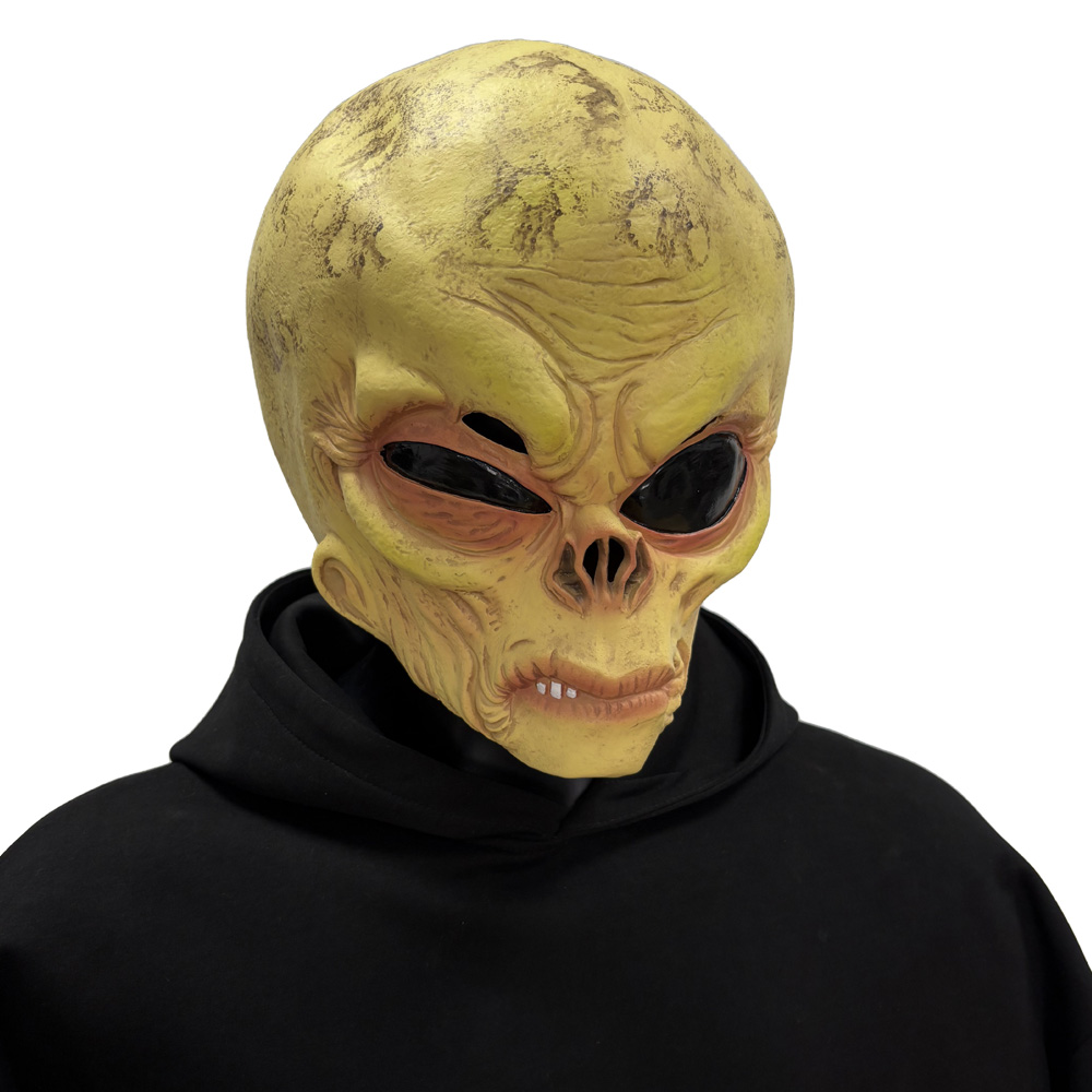 Realistic UFO Alien Skull Mask - огляд і ціна Latex Alien Mask Realistic