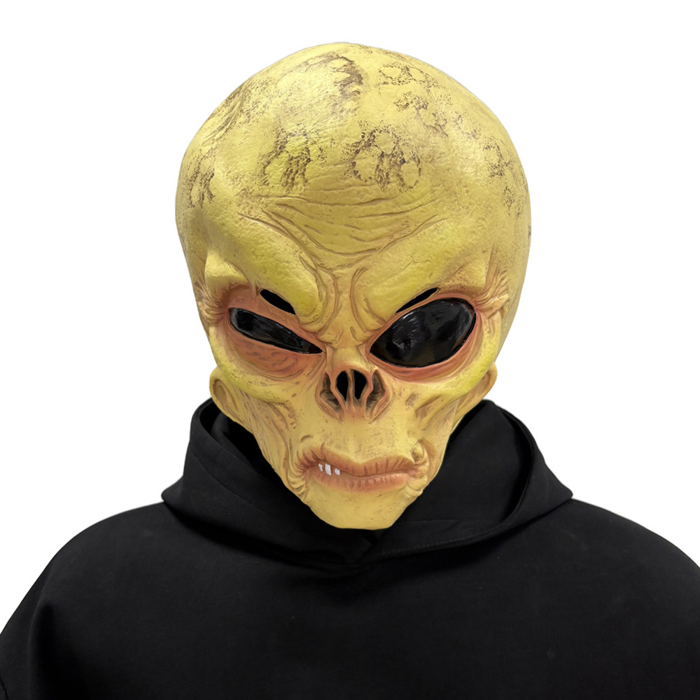 Realistic UFO Alien Skull Mask - огляд і ціна Latex Alien Mask Realistic
