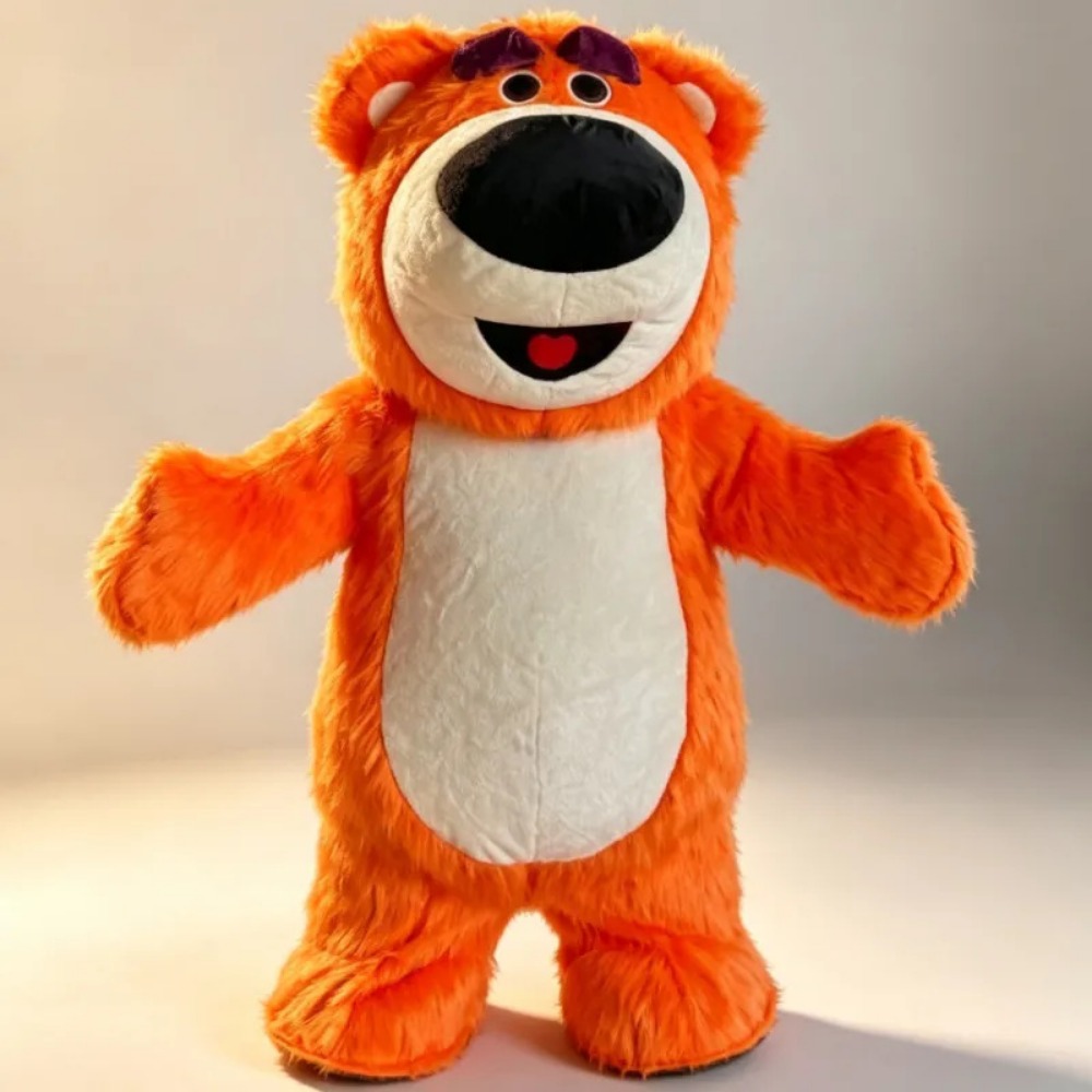 Inflatable Orange Bear Mascot  - огляд і ціна Costumes