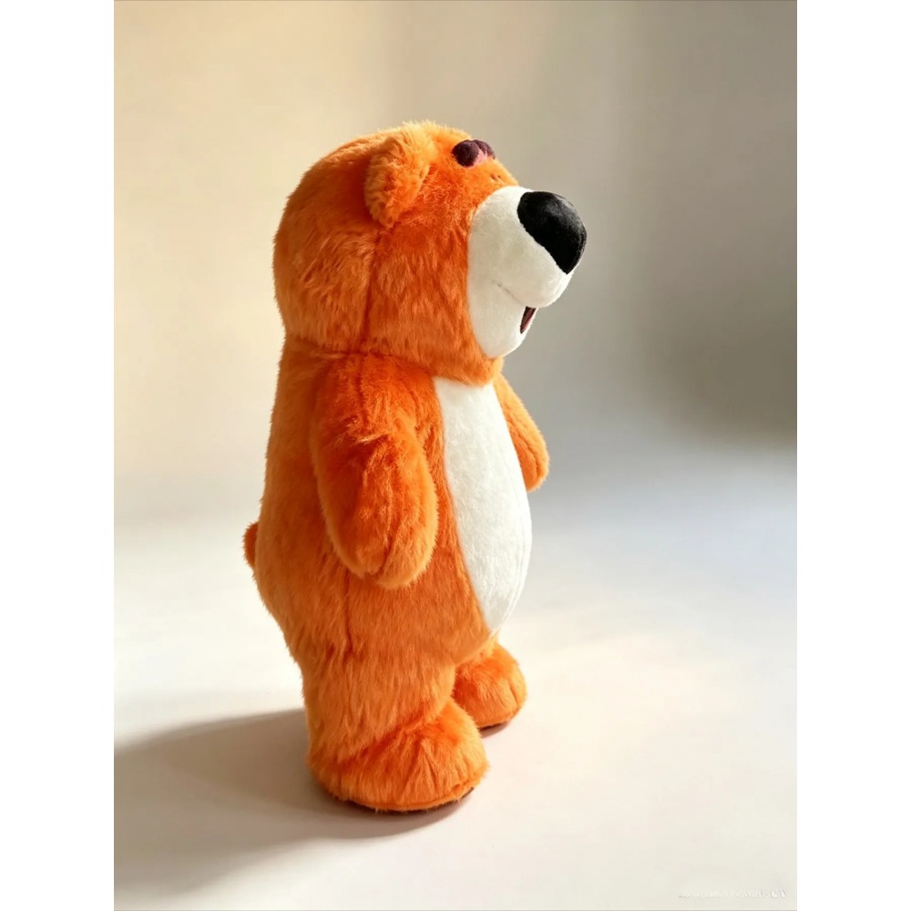 Inflatable Orange Bear Mascot  - огляд і ціна Costumes