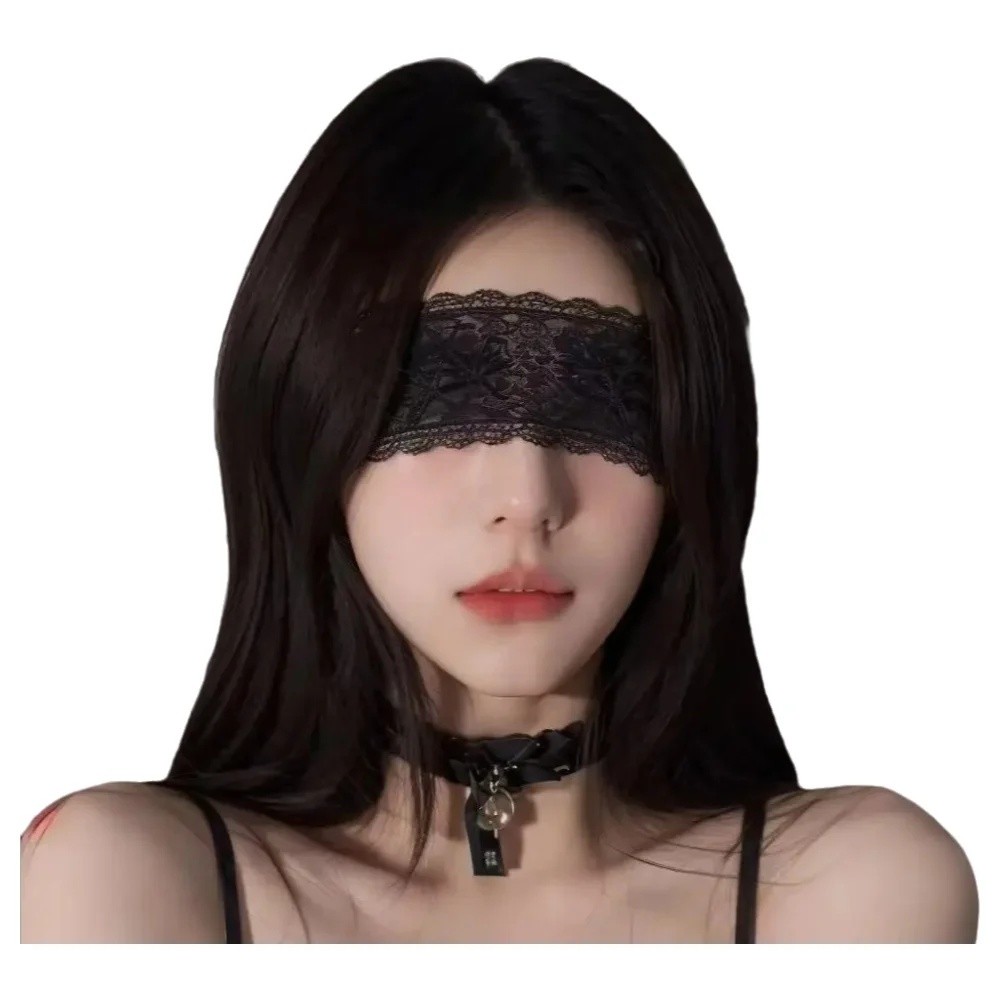 Sexy Lace Eye Mask Black Flora - огляд і ціна Party Supplies