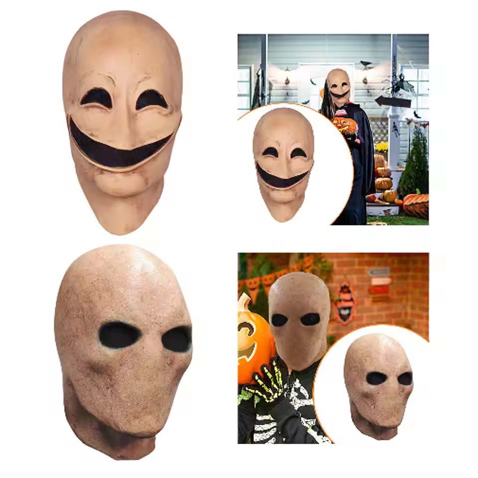 Faceless&Smile Man Halloween S - огляд і ціна Latex Alien Mask Realistic