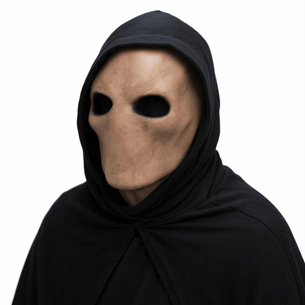 Faceless Man Halloween Slender - огляд і ціна Latex Alien Mask Realistic