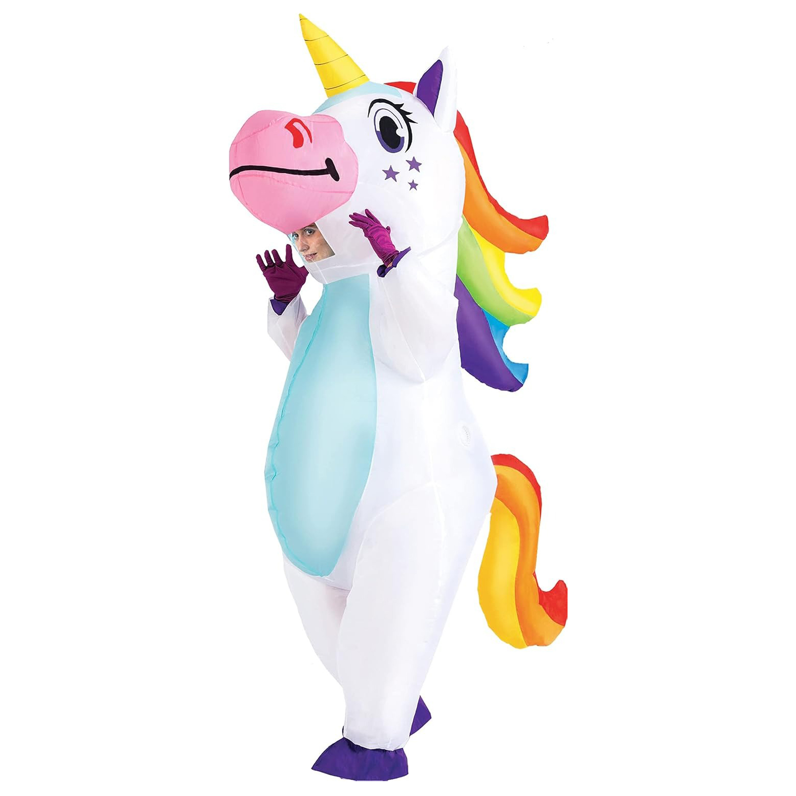 Inflatable Unicorn Costume Adu - огляд і ціна Costumes