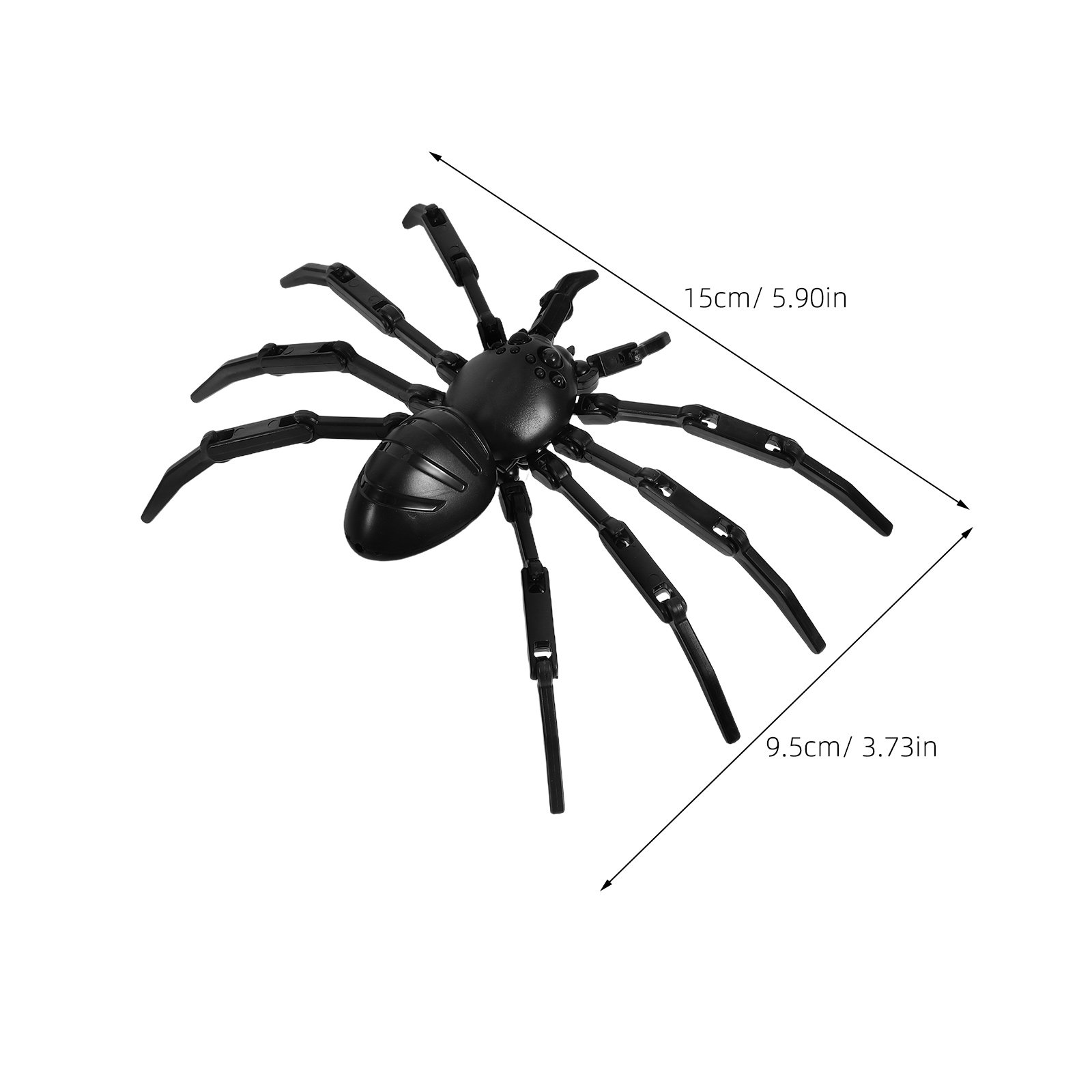 8Pcs Spider Movable Joint Flex - огляд і ціна Prank Toys