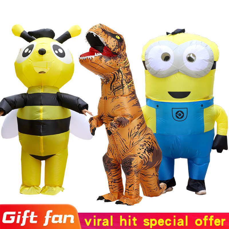 Men's and Women's Inflatable M - огляд і ціна Inflatable Dinosaur Costume Adult