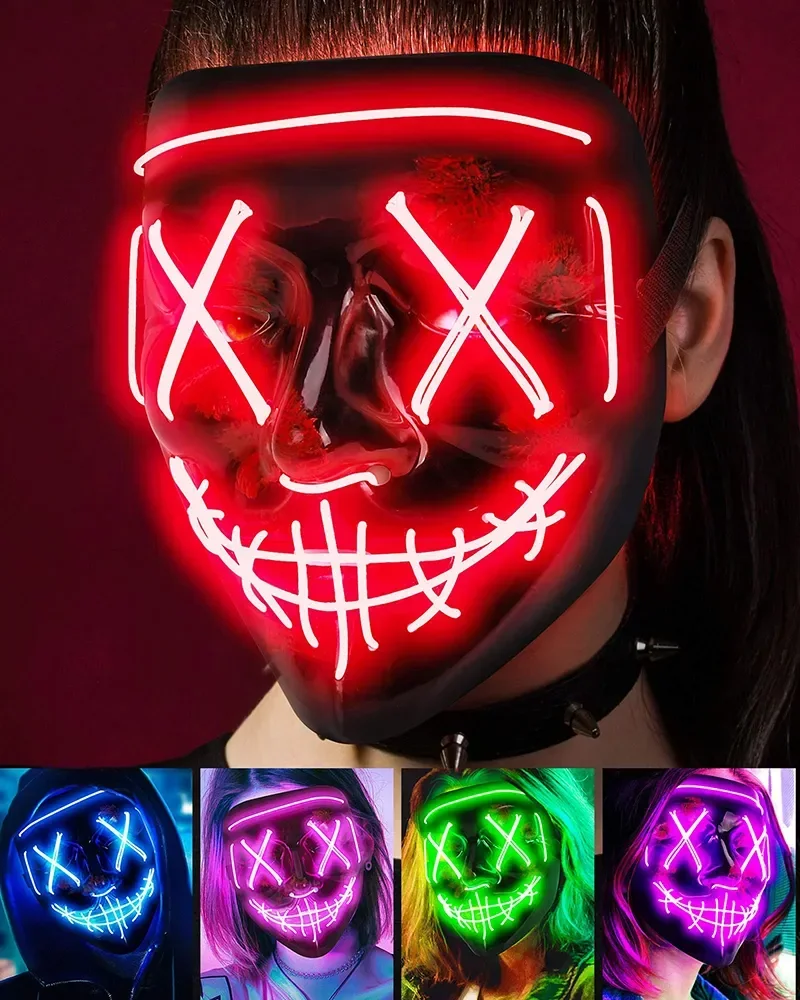 Wireless Bar Music Festival Ne - огляд і ціна Led Purge Mask Halloween