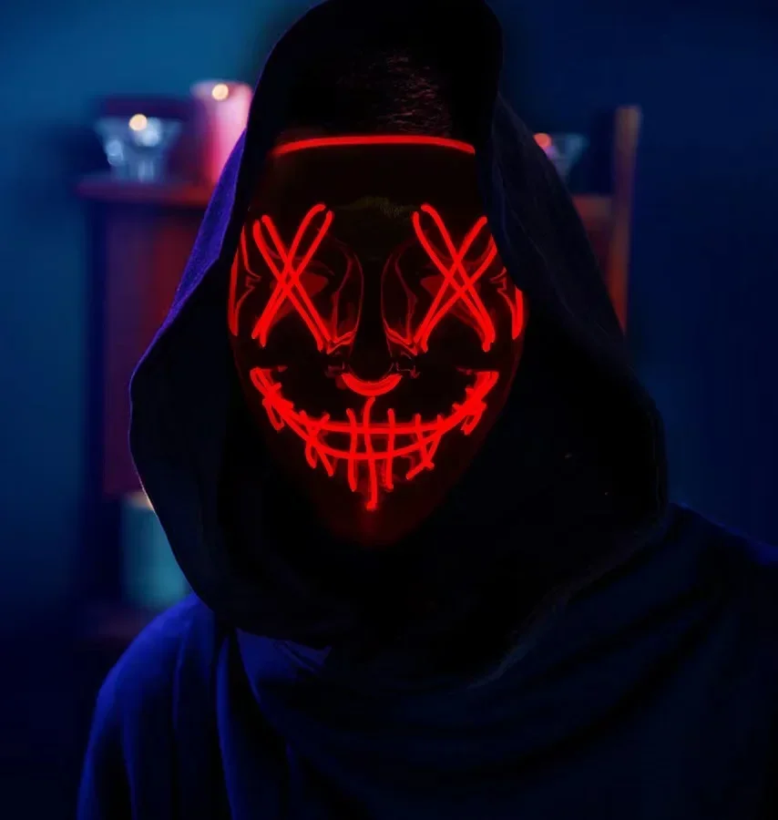 Wireless Bar Music Festival Ne - огляд і ціна Led Purge Mask Halloween