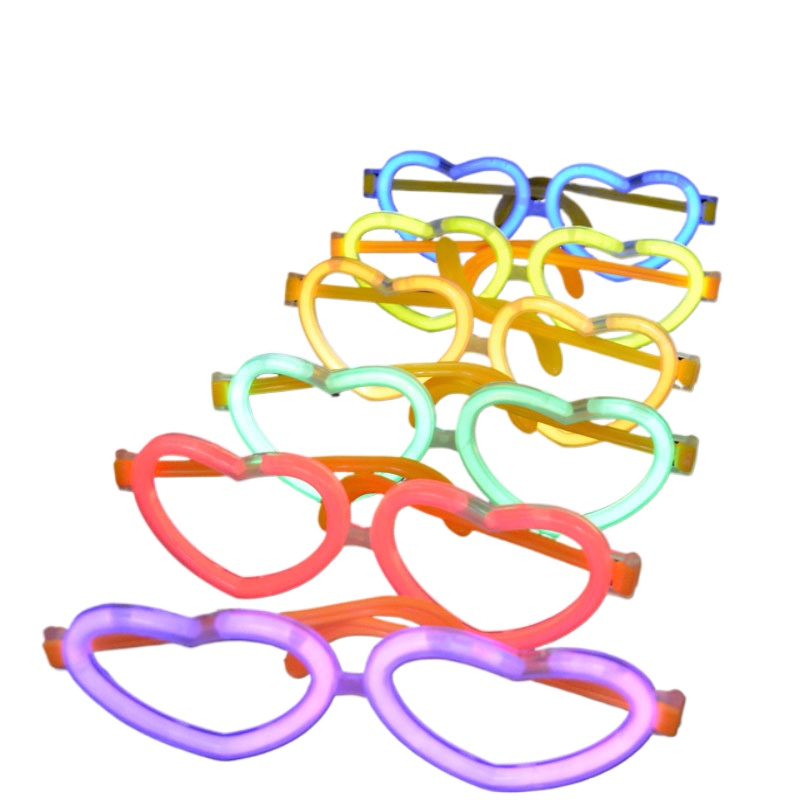 20 Sets Festive DIY Luminous H - огляд і ціна Glow In The Dark Party Glasses