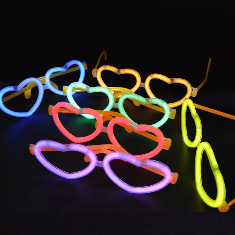 20 Sets Festive DIY Luminous H - огляд і ціна Glow In The Dark Party Glasses