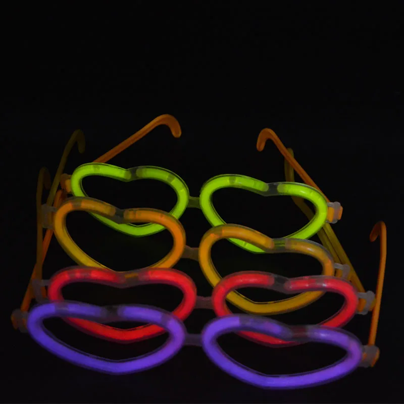 20 Sets Festive DIY Luminous H - огляд і ціна Glow In The Dark Party Glasses