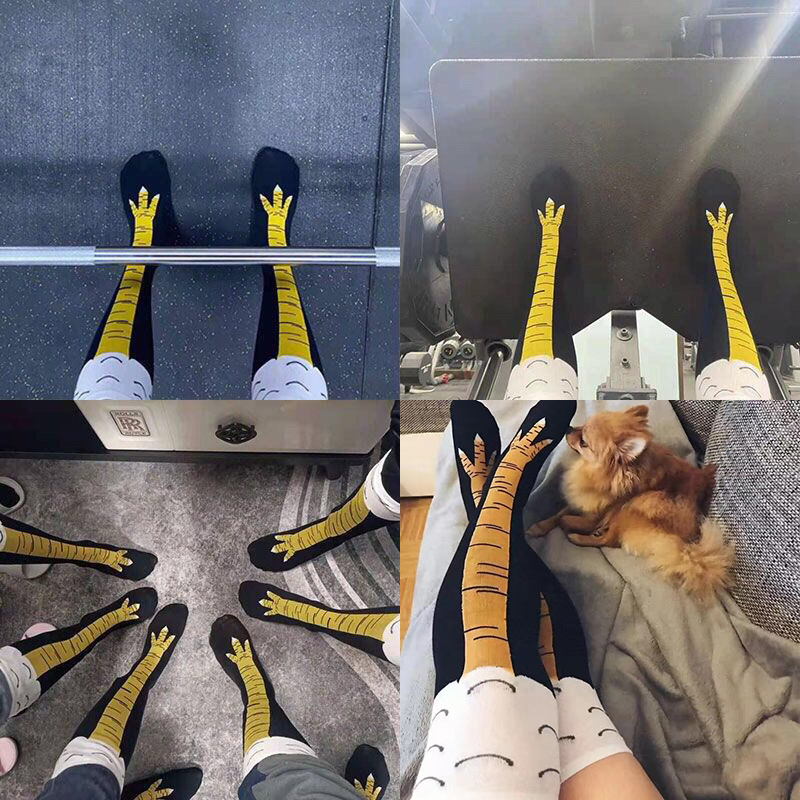 Women Chicken Paws Socks Anime - огляд і ціна Funny Chicken Leg Socks
