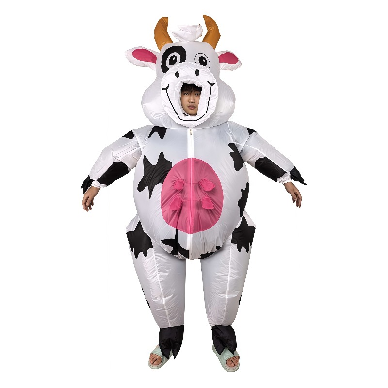 Halloween Funny Inflatable Cow - огляд і ціна Costumes
