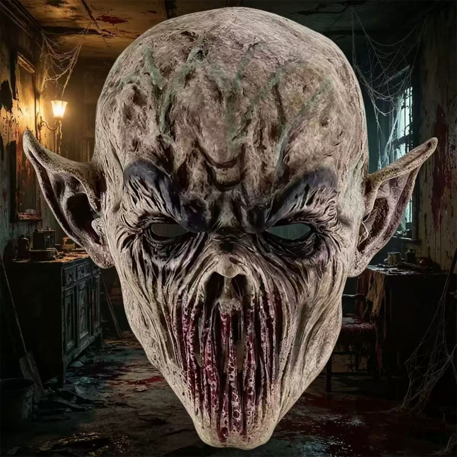 Halloween Scary Monster Mask R - огляд і ціна Latex Alien Mask Realistic