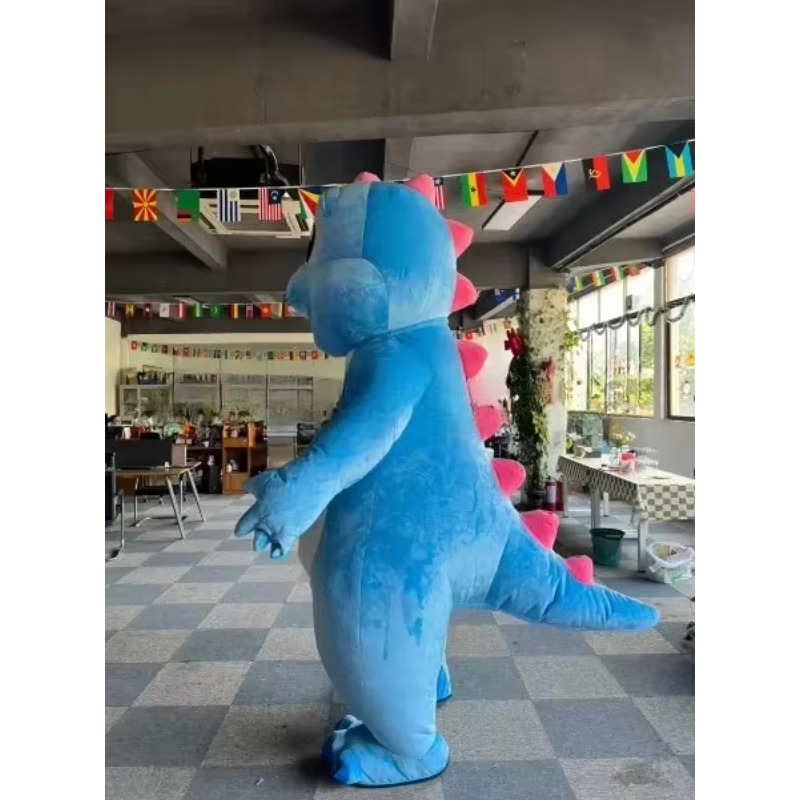 2m/2.6m Inflatable Blue Dragon - огляд і ціна Inflatable Dinosaur Costume Adult