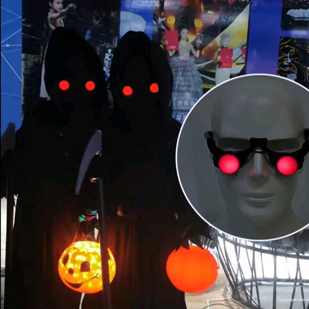 Halloween Horror Red Eye Glass - огляд і ціна Glow In The Dark Party Glasses