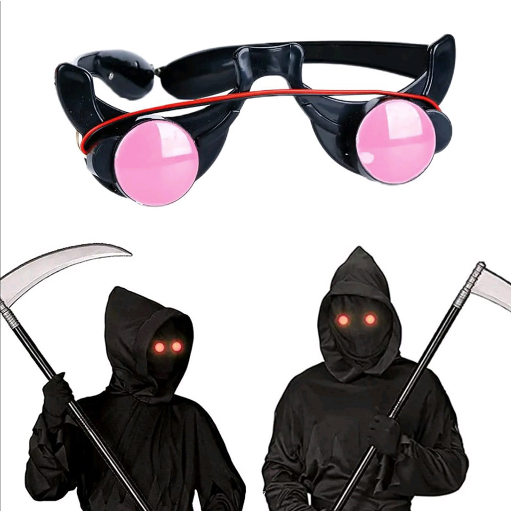 Halloween Horror Red Eye Glass - огляд і ціна Glow In The Dark Party Glasses