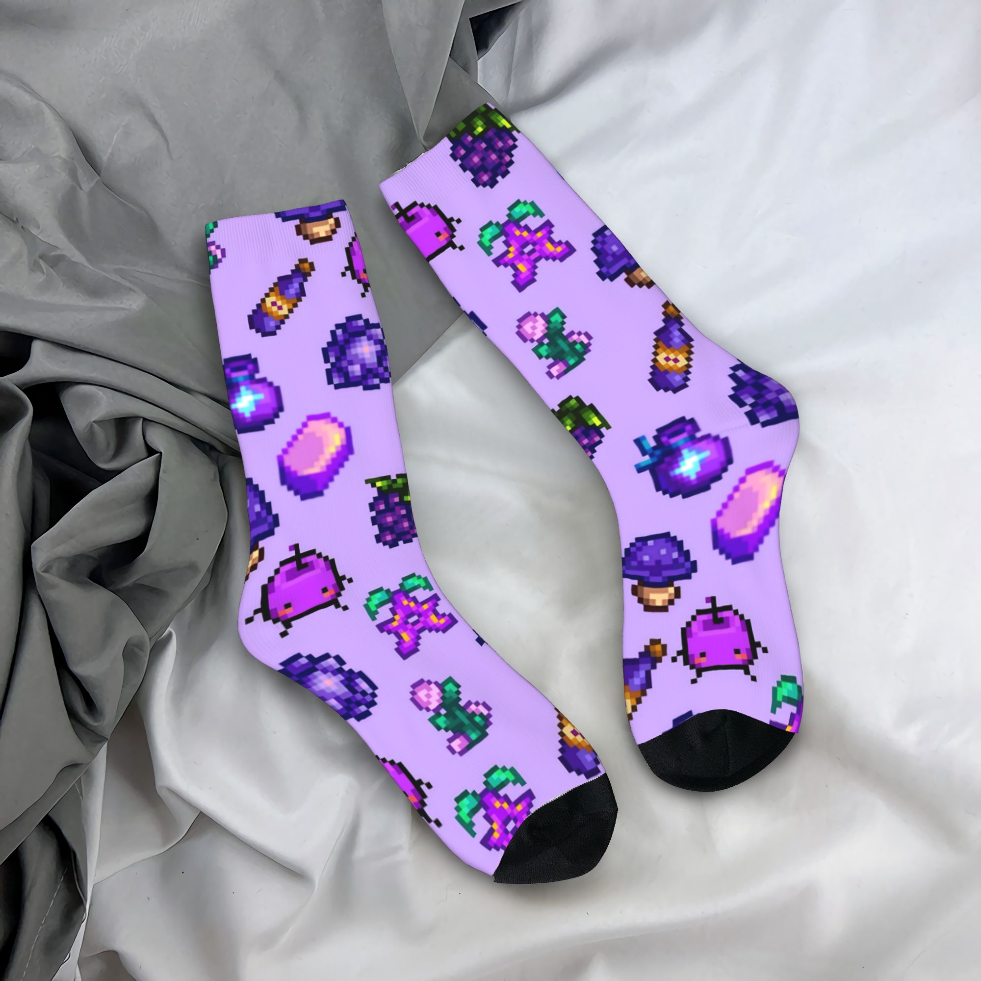 Stardew Valley Animals Chicken - огляд і ціна Funny Chicken Leg Socks