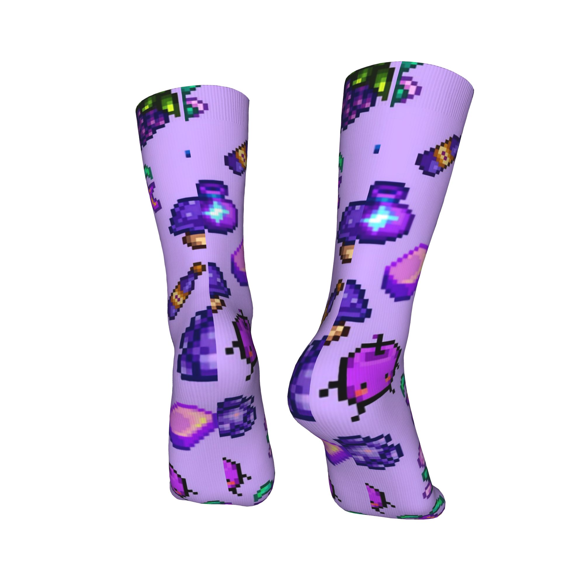 Stardew Valley Animals Chicken - огляд і ціна Funny Chicken Leg Socks