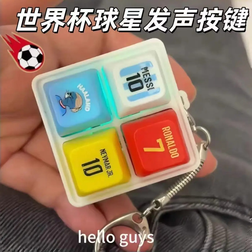 Haaland Fun Button Keychain So - огляд і ціна Prank Toys