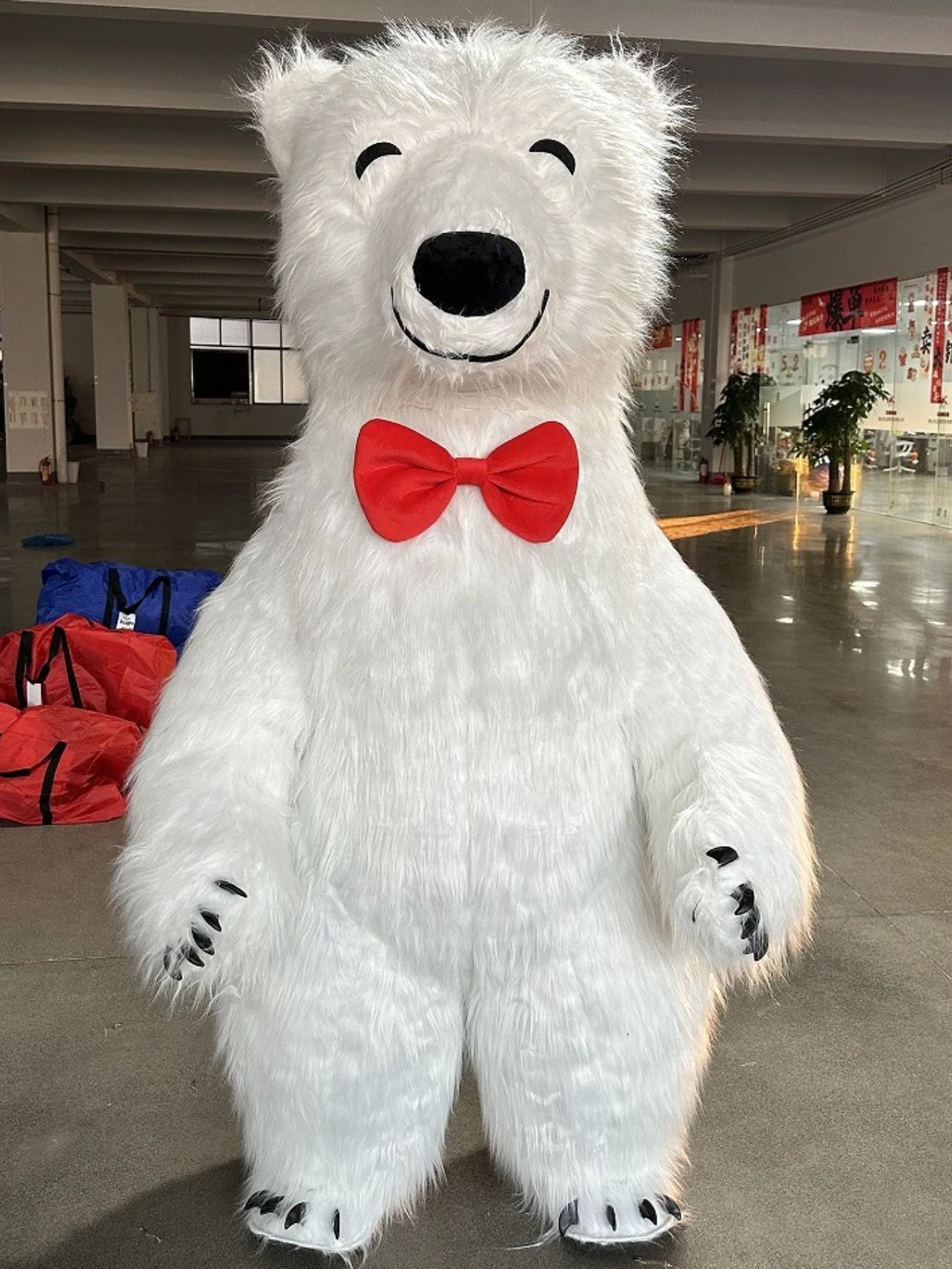 Giant Inflatable White Polar B - огляд і ціна Costumes