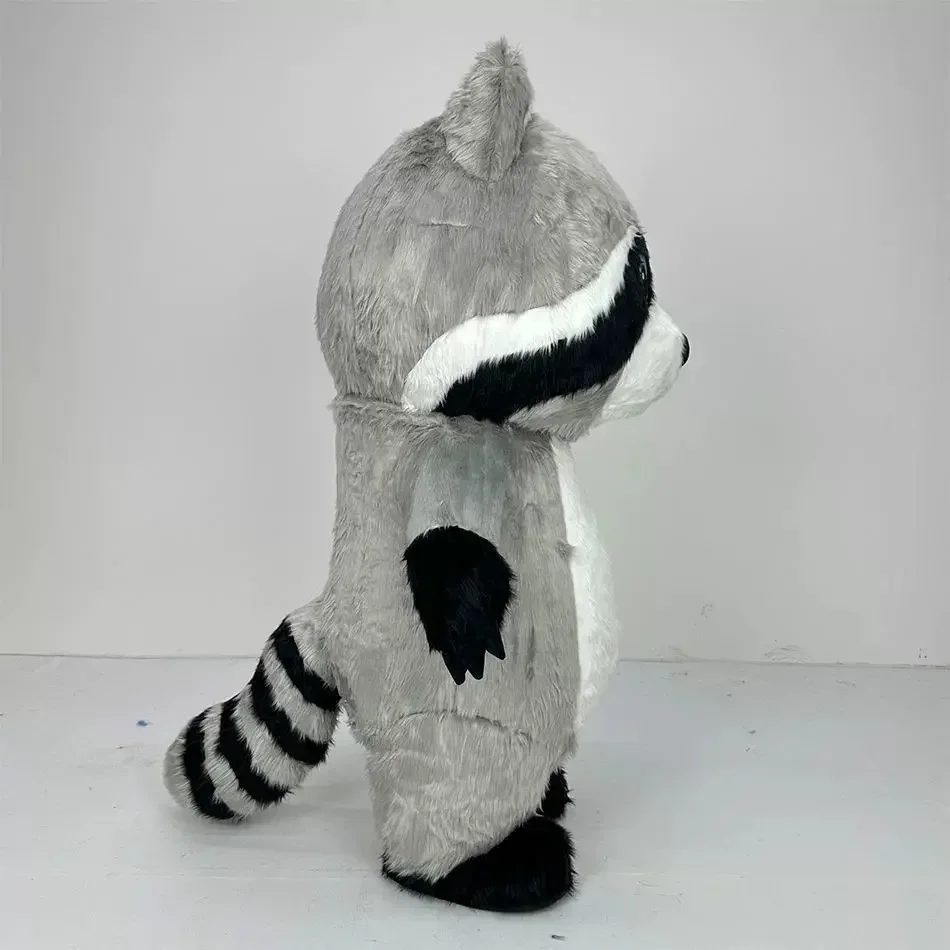 Grey Plush Inflatable Raccoon  - огляд і ціна Costumes
