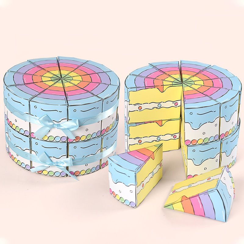Triangular Cake Shaped Paper G - огляд і ціна Party Supplies