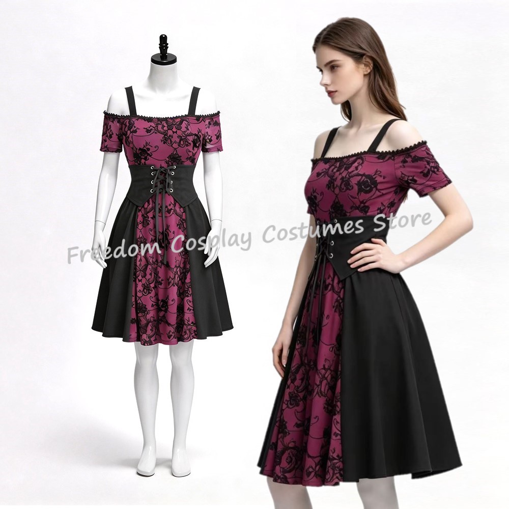 2026 Women's Medieval Gothic P - огляд і ціна Medieval Renaissance Dress Women