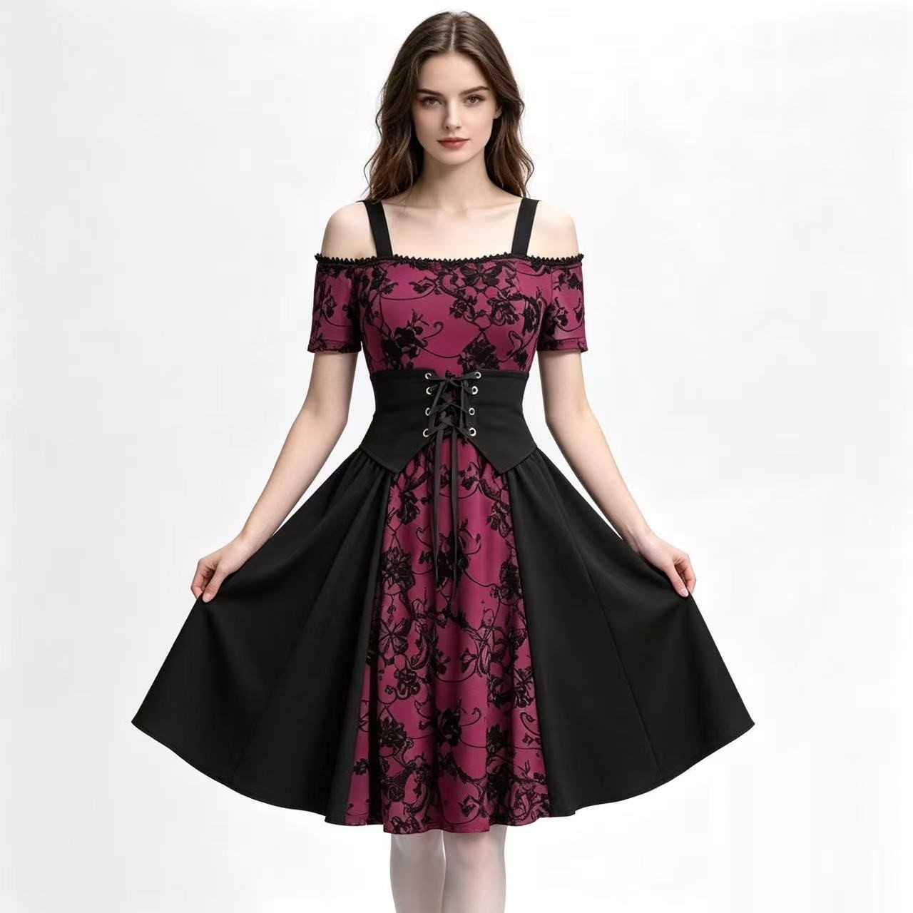 2026 Women's Medieval Gothic P - огляд і ціна Medieval Renaissance Dress Women