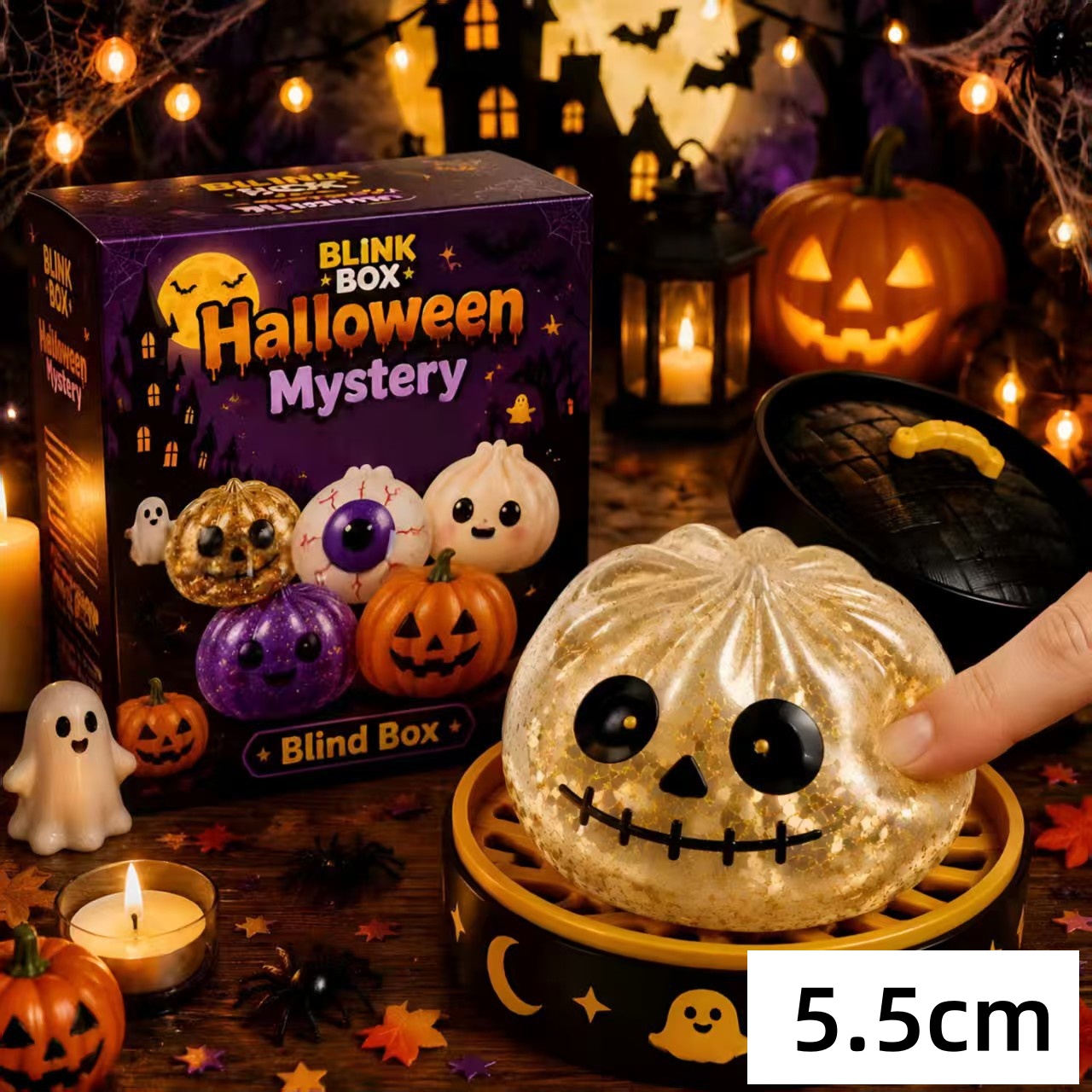 hot 5.5cm Halloween Ghost Pinc - огляд і ціна Novelty Gifts