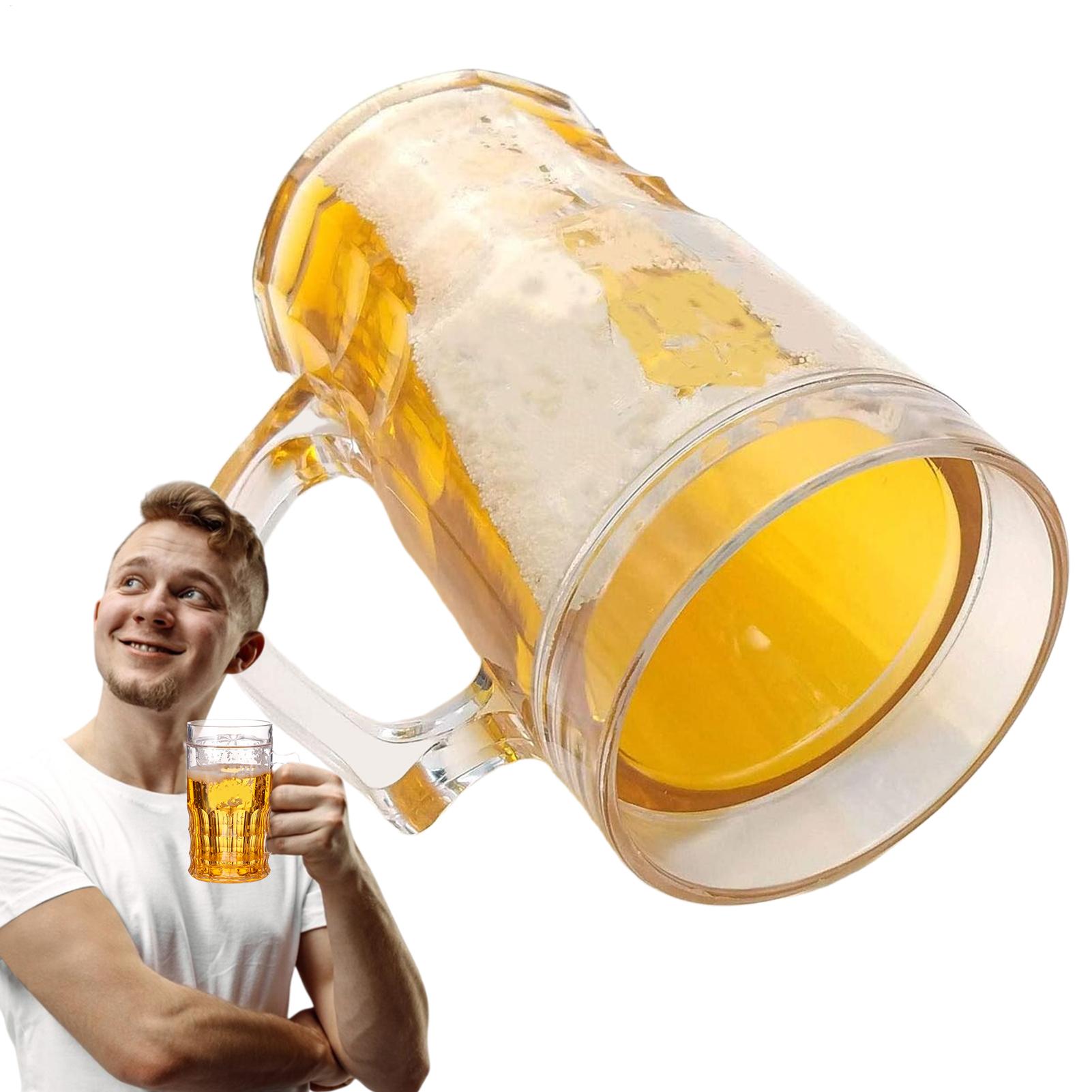 Fake Beer Mug Funny Water Cup, - огляд і ціна Prank Toys