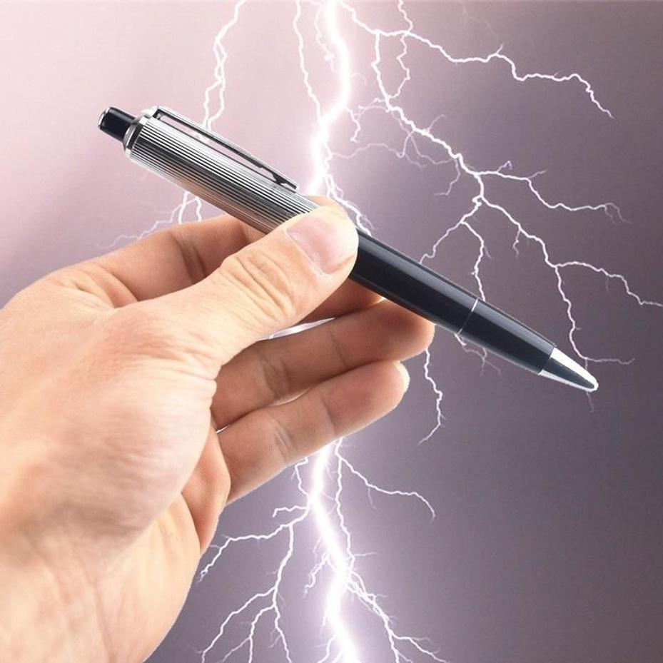 1 Pcs Creative Fancy Ball Poin - огляд і ціна Shock Pen Prank Toy