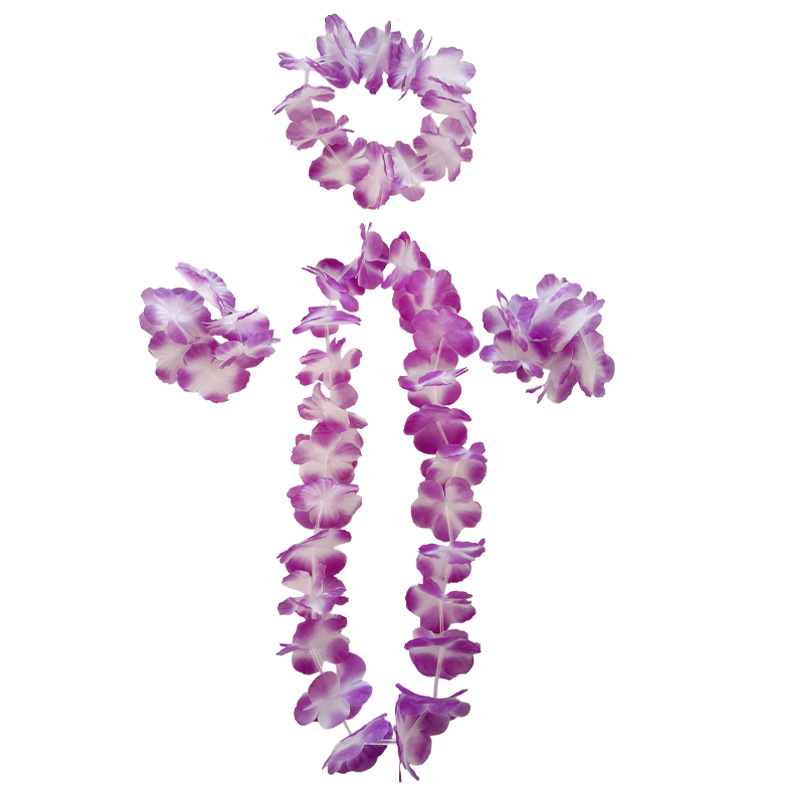 105cm Hawaiian Flower Leis Gar - огляд і ціна Glow In The Dark Party Glasses