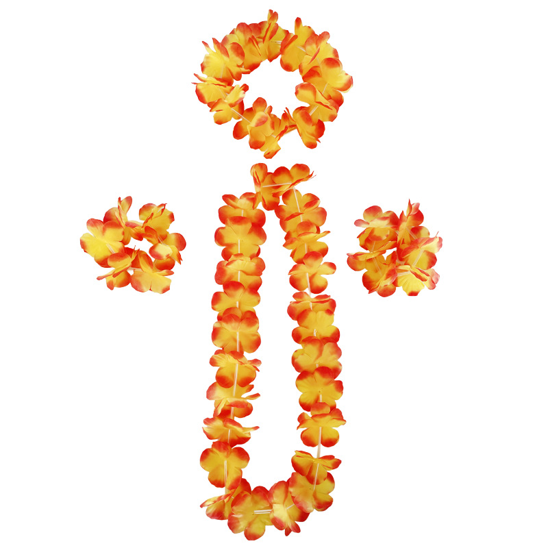 105cm Hawaiian Flower Leis Gar - огляд і ціна Glow In The Dark Party Glasses