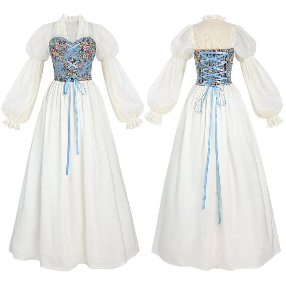 Renaissance Style Corset Waist - огляд і ціна Medieval Renaissance Dress Women